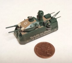 Takara Fantastic Weapon P1000 Ratte tank- German Army Basic painting (#4)