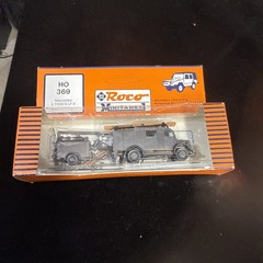 Roco Minitanks (NEW) 1/87 WWII German Mercedes L1500 LF8 Fire Truck Lot #2524K