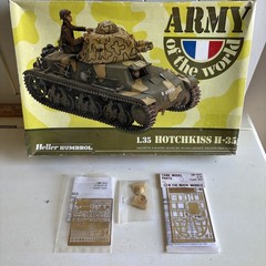 Heller Humbrol 81132 Hotchkiss H-35 Model 1:35 SEALED Part Extra Photo Etch Kits