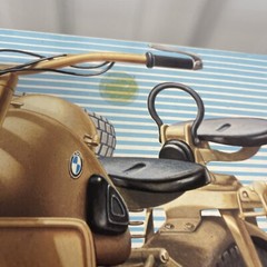 ESCI MOTORCYCLE BMW R / 75 W SIDECAR SCALE 1/9TH MODEL KIT BOX 1986