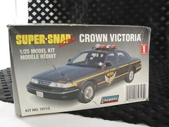 1997 Lindberg Super-Snap 72713 CROWN VICTORIA OHIO STATE HIGHWAY PATROL 1:25 NIB