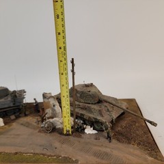 1/35 WWII German Tanks France Time Out Soldiers Museum Quality Diorama Built