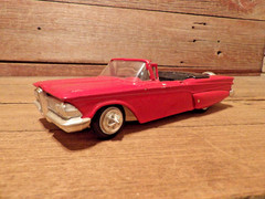 VINTAGE AMT 1959 EDSEL CORSAIR Convertible MODEL KIT – Junkyard Parts!
