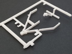 TRAILER TOUNGUE & HITCH , PIN/BALL from 53 Ford F100 Hauler AMT 1:25 Model Kit