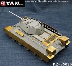 Yan Model 1/35 T34-76 Two in One Detail Set for Border Model #BT-009
