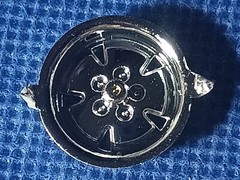🌟 FAT 5 Spoke Wheels 1971 Mustang 1:25 Scale 1000s Model Car Parts 4 Sale AMT