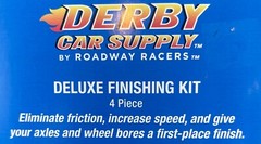 DERBY Car Supply Fine Finish Kit 773176(2) / Deluxe Kit 773119 Roadway Racers /