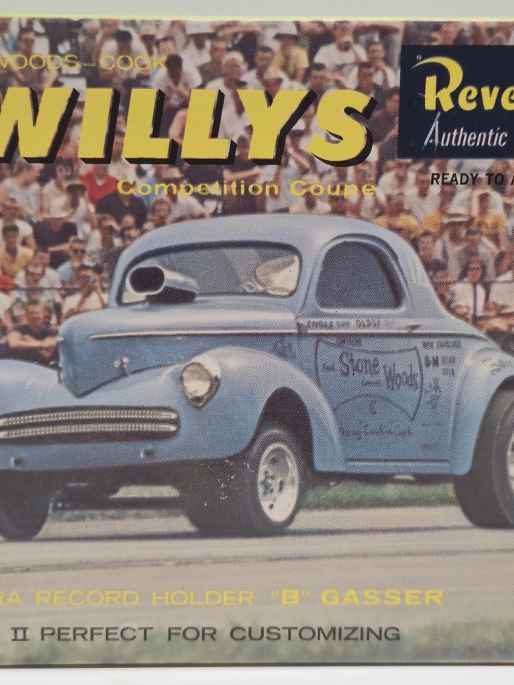 ’41 WILLYS Revell VINTAGE Original 1963 ISSUE COMPLETE & IN EXCELLENT CONDITION