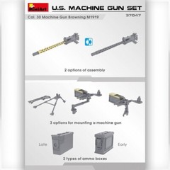 MiniArt 37047 1/35 U.S. Machine Gun Set