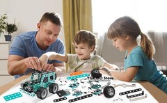 Stem Metal Engineering Truck Model Kit, 3d Assembly Toy for Kids