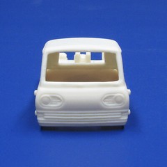 JFSL52 Jimmy Flintstone H:O scale, resin Ford Wheel Stander slot car body