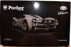 Pocher Pagani Utopia Coupe – Rinascimento Lucido 1/8 Die-Cast Model Kit HK120