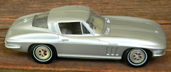 1965 Chevrolet Corvette Sting Ray Promo Car, Light Silver, No Box