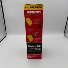Mothers California Gold Clay Kit Value Pack 200 Grams Car Detailing
