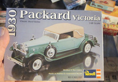 Revell H1266 1/48 Scale 1930 Packard Victoria Convertible Plastic Model Kit