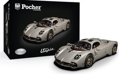 Pocher Pagani Utopia Coupe – Rinascimento Lucido 1/8 Die-Cast Model Kit HK120