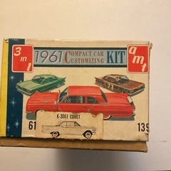 AMT 1961 Comet 1/25 Scale K-3061 Unfinished. SEE DETAILED PHOTOS