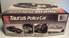 AMT ERTL Taurus Police Car 1/25 Plastic Model 6078,Open box,Sealed Parts (B117)