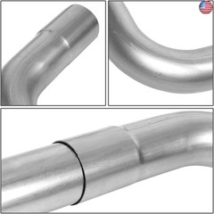 DNA Motoring ZTL-225RAW 16Pcs 2.25 Inches OD DIY Custom Mandrel Exhaust Pipe