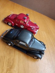 A PAIR OF VINTAGE MODELS -BUILT 1930’s COUPES