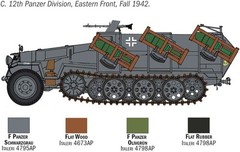 Italeri 7080S 1:72 Sd.Kfz. 251/1 Inch Stuka Zu Fuß, Model Making, Crafts, Hobbie