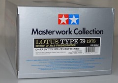 TAMIYA MASTERWORKS COLLECTION 1978 LOTUS TYPE 79 NO. 6 – BRITISH GP 1:20