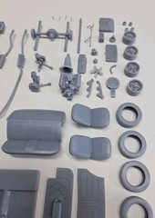 ABS-LIKE RESIN 3D PRINTED 1/16 1968 AMC JAVELIN FULL KIT