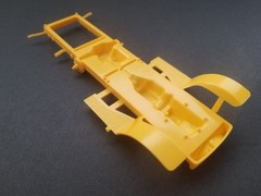 CHASSIS/ FRAME / FENDERS for Beer Wagon Monogram Revell 1:24 Model Kit