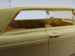 Vintage 1962 Ford Galaxie 500 Dealer Promo Model Parts Car Missing Wheel