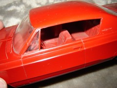 1967 Dealer Promo car Red Colored Chrysler 300 Ex Cond Missing Hood Ornament