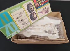 Vintage Model #Y739 AMT 1970 Chevrolet SS Impala Customizing Kit – Open/Unbuilt