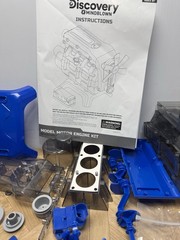 Discovery Mindblown Model Engine Building Kit 4 Cylinder Combustion (FOR PARTS )