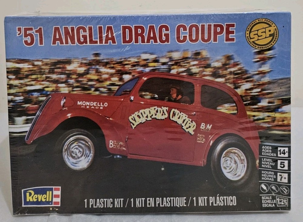 1:25 Revell 51 Anglia Drag Coupe