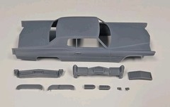 ABS-LIKE RESIN 3D PRINTED 1/25 1970 CADILLAC COUPE DEVILLE BODY SET