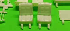 1977 Jeep Cj-7 1/24 Bucket Seats Rear Bench 4×4 Shifter Revell Dasiy Duke