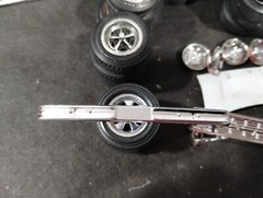 Lindberg 1:25 Little Red Wagon Bill Golden Maverick’s Vintage Model Front Bumper