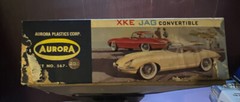 XKE Jag Convertible Aurora 1:25 Model Kit # 567-200