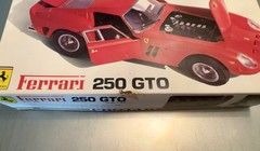 Vintage Protar Ferrari 250 GTO 1:24 Model Kit Mod 205 Made In Italy Complete