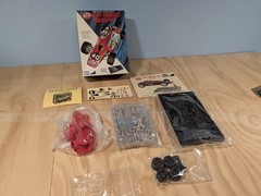 1967 MPC 1/20 Scale Andy Granatelli’s Revolutionary STP Indy Turbine Car #40 NOB