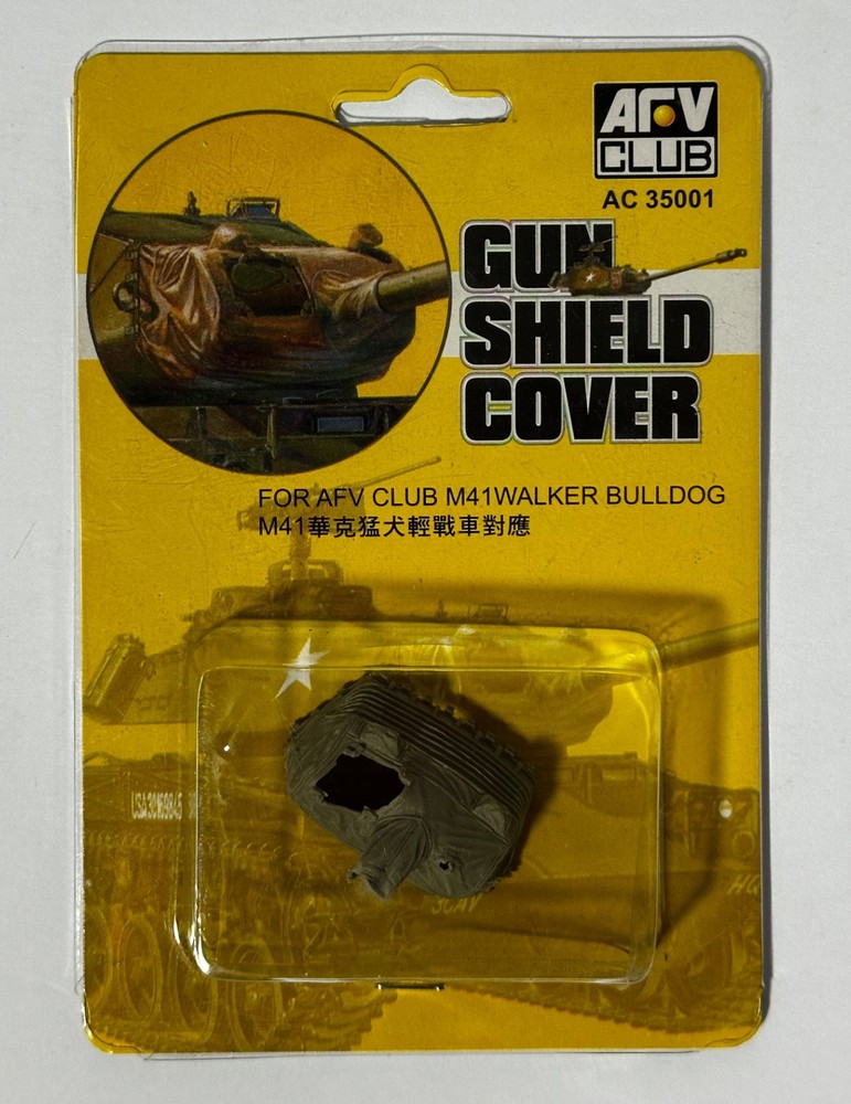 AFV Club AC35001 1/35 Scale M41 Walker Bulldog Gun Shield Cover