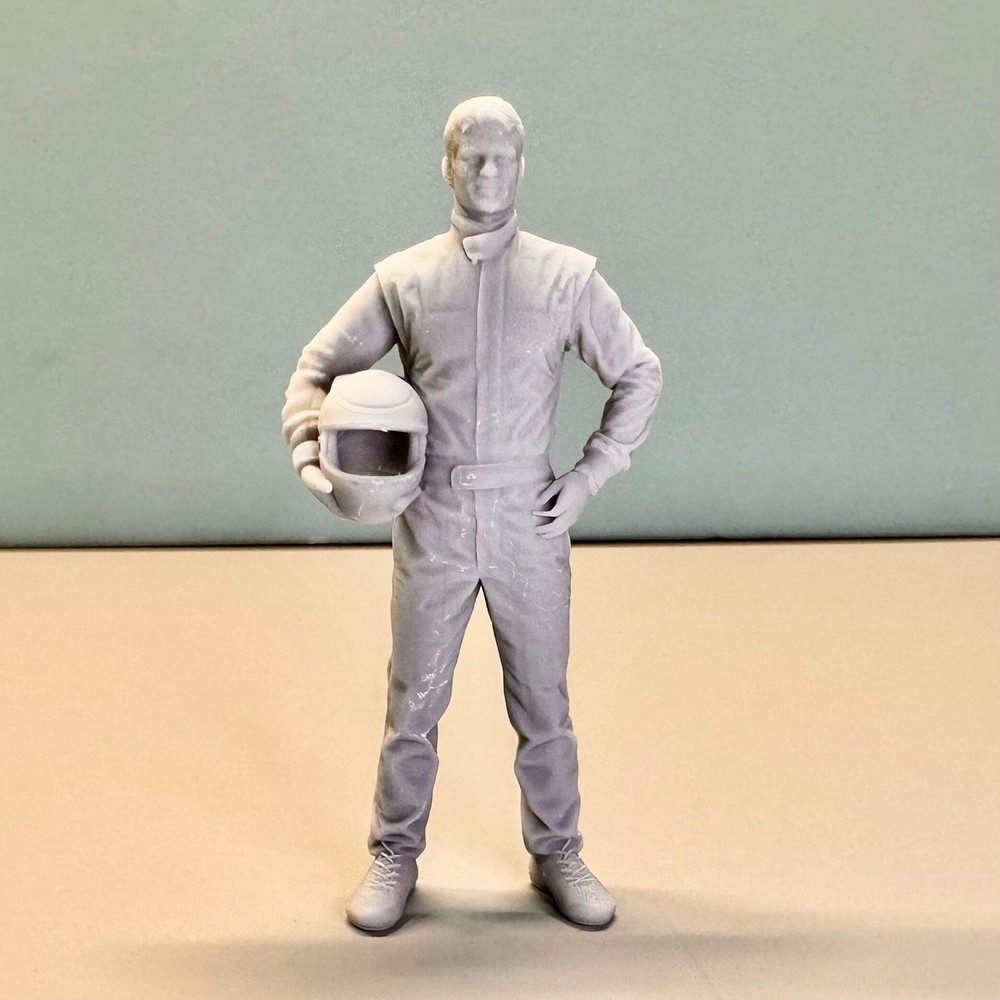 1 Race Car Driver #24 for Display or Diorama 1/24 1/25
