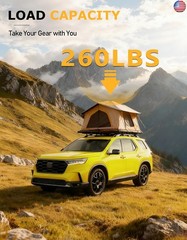 Tuyoung 260lbs Roof Rack Cross Bars 56? Thick Aluminum Universal Crossbars Roof