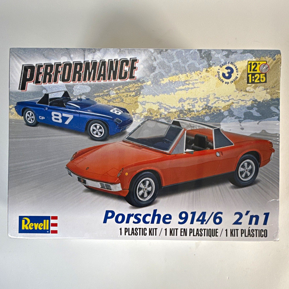Revell Porsche 914/6 2’n1 1:25 New & Sealed 85-4378