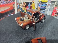 VINTAGE SURVIVOR MPC.REVELL.AMT. JO-HAN BUILT MODEL 🚗 41 WILLYS GASSER *RARE*
