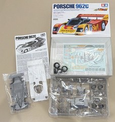 Tamiya Porsche 962C 1:24 Plastic Unassembled Model Kit 24233