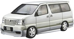 1/24 The model car No.123 Nissan E50 Elgrand 1999 plastic model