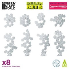 3D printed set – Energy Shields – Infinity wargames miniature battlefield shield