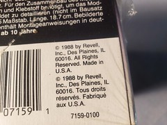 Vintage REVELL ’68 CORVETTE L-88 NEW OLD STOCK FACTORY SEALED MINTY 1988