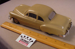 Vintage 1951 Chevrolet Style Line Coupe Promo Car Bank 1:25 Chevy Beige