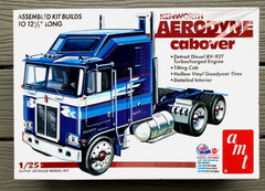 AMT 1/25 KENWORTH AERODYNE CABOVER TRANSPORT TRUCK MODEL KIT # 1463 F/S NEW!